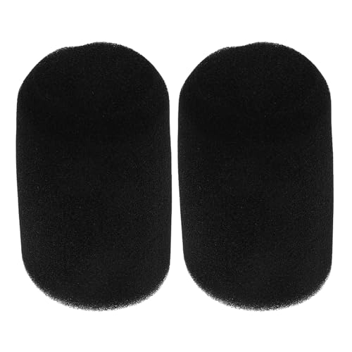 Veemoon Bonnettes Anti-vent pour Microphone Sm7db, Lot de 2 Housses Souples en Mousse, Protection Fiable le Bruit Vent, Accessoires Microphone pour Enregistrement, Diffusion en Direct
