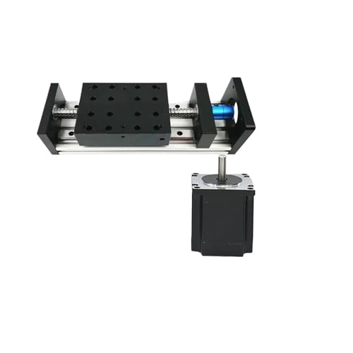 Eje lineal SFU1605 de 80 mm de ancho, motor Nema23 de 3 Nm y carrera de 100mm