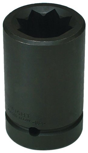 Wright Tool14796 1-1/8" - 1/2" Drive 8-Point (Double Square) Deep Impact Socket