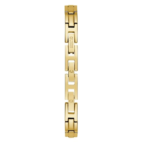 Image of Guess Bejeweled 21 mm Gold Dial Women Analog Watch- GW0756L2