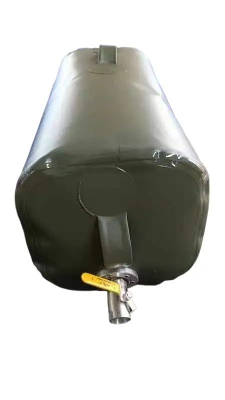 Bidón de Combustible de 60L, Color Verde Militar, de TPU, portátil, extraíble, Plegable, con Software, para Gasolina y diésel, Gran Capacidad, Tanque de Combustible Engrosado, bidones.