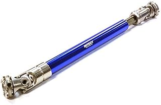 Integy RC Model C26438BLUE Machined Universal Drive Shaft 142-173mm for Custom 1/14 Semi-Tractor Truck