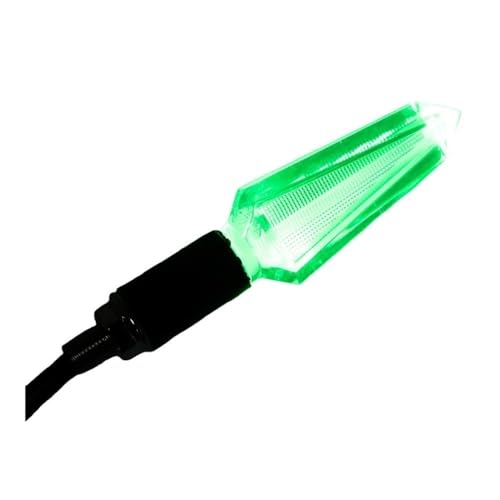Clignotants moto 1 paire indicateur virage lumineux 12V pour scooter et quad ATV
