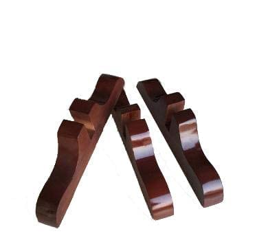 Wooden Standard Size Partition Separators Stand & Partition Legs Room Divider for Stable Straight Standing (Antique Brown) (3)-image-29