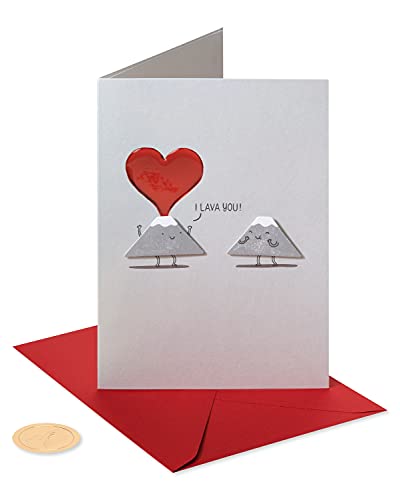Papyrus Romantic Valentines Day Card (I Could Explode)