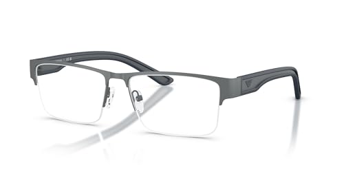 Image of Emporio Armani mens Ea1182 Rectangular Prescription Eyewear Frames