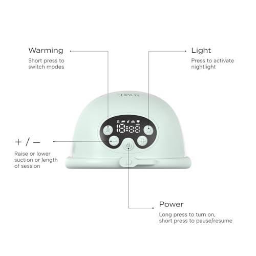 Extractora de leche wearable eléctrica Zomee W1 miniatura 3