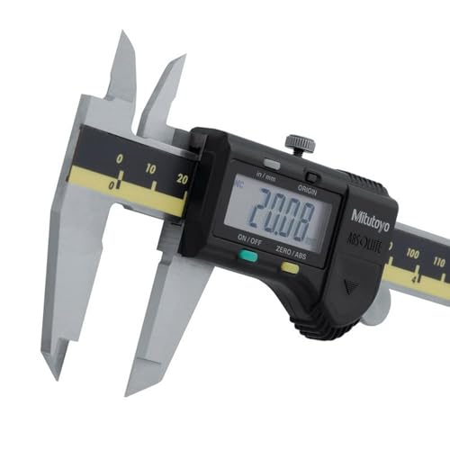 Mtutyo 8-Inch Caliper 0-200mm High-Precision Measuring Tool with Absolute AOS Encoder, Stainless Steel IP65 Coolant-Proof Construction for Accurate Measurements – Professional Caliper Gauge