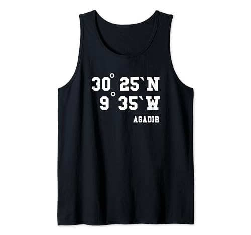 Agadir coordina el diseño de las vacaciones en Marruecos Camiseta sin Mangas