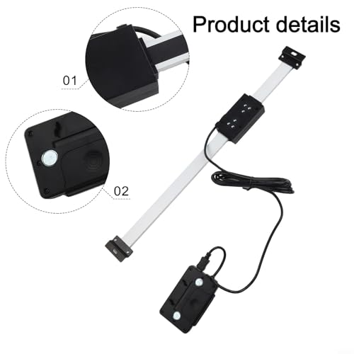 Escala lineal externa de 0,01 mm de resolución con visualización LCD remota 4