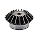 LYMFE Industrial helical Gear Bevel Gear 1M 15/16/18/20/22/25/30 Teeth Inner Bore 6mm Gear 90 Degrees Transmission Gear (Size : 6mm, Color : 18 Teeth)