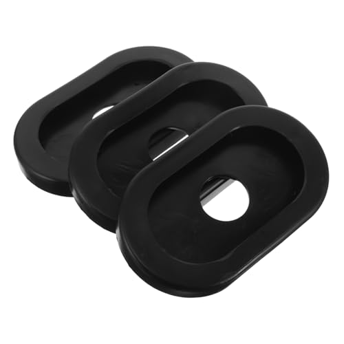 Toyvian Protector de Piso para Equipos de Fitness 3 piezas: Almohadillas antideslizantes y reductoras de ruido para gimnasio en casa miniatura 1