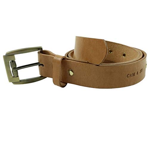 Womens Leather Belt with Eyelets