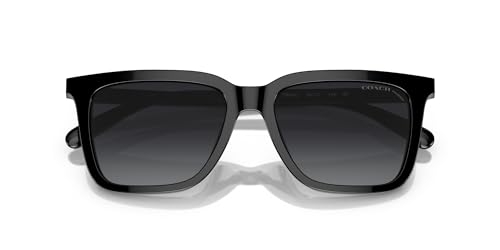 Image of Coach mens Hc8385u Universal Fit Square Sunglasses