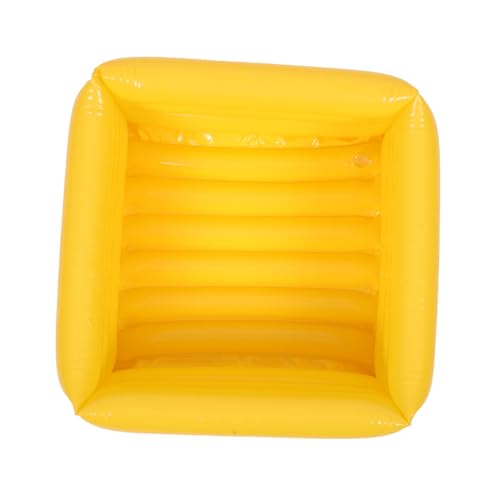 LOORGVEL Bañera Inflable para Pies de PVC Plegable Portátil Resistente y Fácil de Usar para Viaje Camping y Actividades de Espacio y Almacenamiento Cómodo