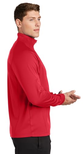 Mens Ford Oval Logo 1/4 Zip Pullover3