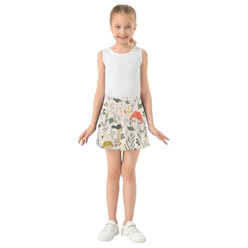 Girls Athletic Skirt with Shorts Flowy Little Girls Golf Skirt Pleated Skirt Kids with Pockets3