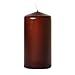 MONTGOMERY INDUSTRIES Brown Pillar Candle 3