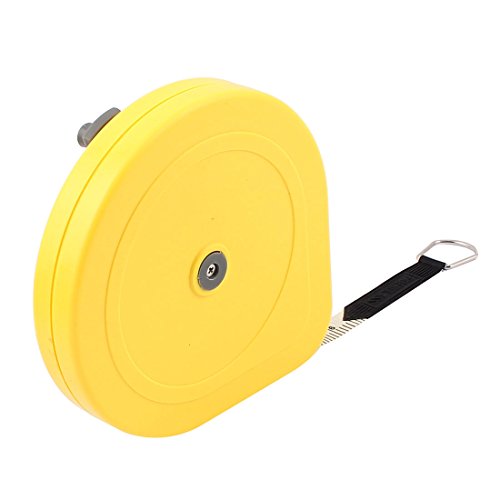 Cinta métrica retractil Aexit 20M forma corazón plástico amarillo miniatura 2