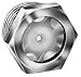 A2890-16, Fused Window Sight, with Reflector, 1 3/4? Hex, 1 1/4? NPT - Qty. 2