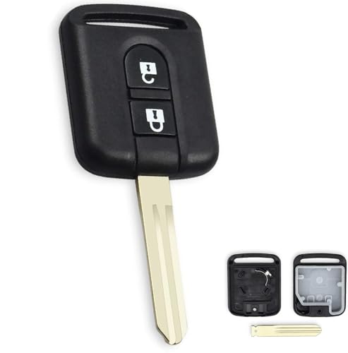 Cover Portachiavi In TPU Per Nissan Qashqai, Juke, X-Trail, Micra, Murano – Morbida, Trasparente, 3 Pulsanti – Protezione Antigraffio - 3