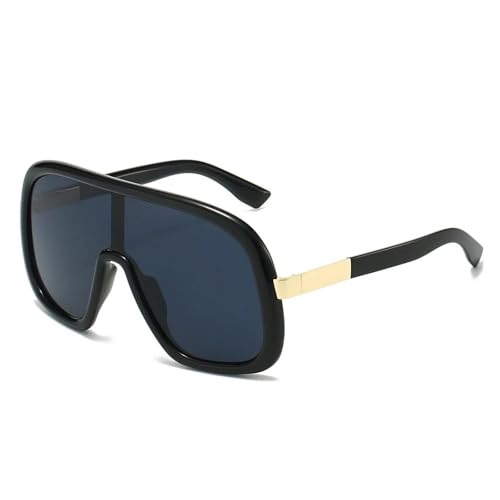 Lunettes de soleil léopard anti-éblouissement pour femme style punk rétro