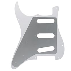 IKN Set of Scratch Plate 11 Trous Style SSS Pickguard et Tremolo Cavity Cover Back Plate with Screws for US/Mexican… - Les Beatles, Paul McCartney, John Lennon, RIngo Starr, George Harrison IKN Set of Scratch Plate 11 Trous Style SSS Pickguard et Tremolo Cavity Cover Back Plate with Screws for US/Mexican… – Image 5