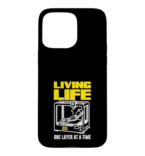 Living Life 3D One Layer At A Time �v�����g �X�}�z�P�[�X iPhone 15 Pro Max �p