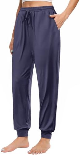 UMMISS Sweatpants for Women Loose Casual Yoga Pants Wide Leg Lounge Joggers Pants with Pockets