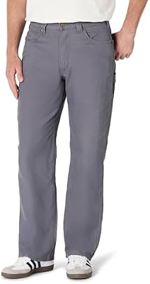 Amazon Essentials Men's Carpenter Jeans with Tool Pockets - Grey, 28W x 30L
