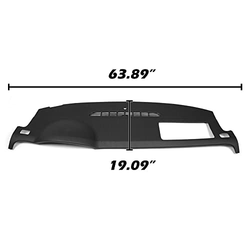 image for G-PLUS Dashboard Molded Dash Cover Cap Overlay Compatible with 2007-20