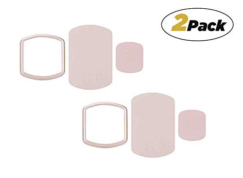 Image of SCOSCHE MPKRG2PK MagicMount Pro Rose Gold Trim Ring and Replacement Plates for MagicMount Pro 2-Pack Rose Gold