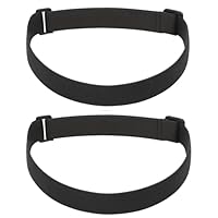JiangZShangM 2PCS Elastisches Stirnlampenband FüR Stirnlampe, Verstellbares Ersatzband Kopfband Unisex Erwachsene Fascia Elastica Di Ricambio, Rutschfestes Led Stirnband