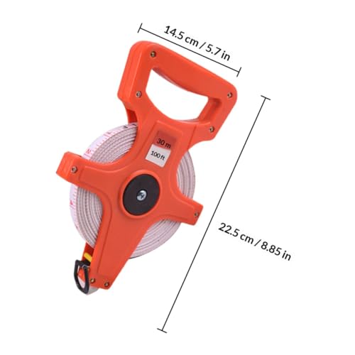 Cinta métrica retráctil BETOOKY 30 m con rack tipo miniatura 2