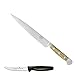 Produktbild Güde Schinkenmesser 21 cm Alpha Olive X765/21 plus SCHARFsinnig Pizza- und Steakmesser ultra-sägescharf