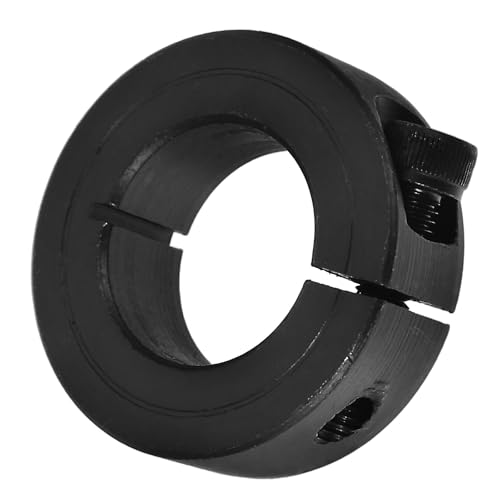 JEWEDECO Anillo para Evitar Cilindro Gas Fijador de Silla de Oficina en para Negro, Acero Inoxidable, Fácil Instalación y Estabilidad Hundimiento