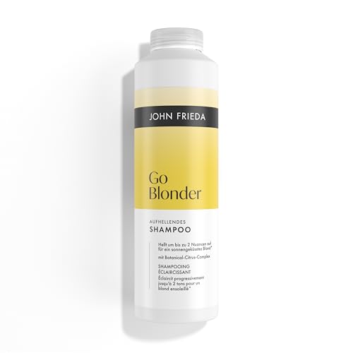 John Frieda Go Blonder Shampoo - Inhalt: 500 ml - Haartyp: natürlich blondes und blond gefärbtes Haar Highlights und Lowlights