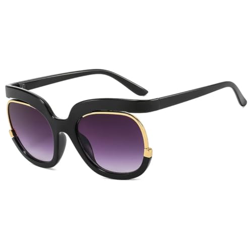Lunettes de soleil ovales contre l'éblouissement protection UV400 totale