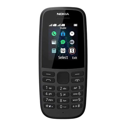 TELEFONO MOVIL NOKIA 105 DUAL-SIM BLACK