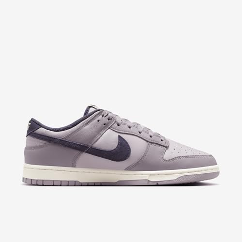 Nike Dunk Low Retro SE Men's Shoes (HQ3642-202, Light Violet Ore/Platinum Violet/Team Gold/) Size 93