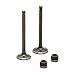 AUTOVIC Valves Kit with Seals For Yamaha ATV Badger Realtree Hunter Champ Raptor YFM80R YFM80W YFM100 Replace 22K-12111-03-00 22K-12121-03-00