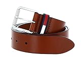  Tommy Jeans Herren TJM Flag Roller 4.0 Gürtel, Natural Cognac, 115