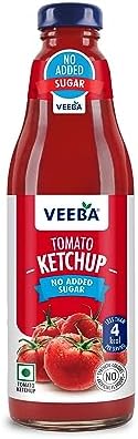 Veeba Tomato Ketchup No Added Preservatives (460G)/Veeba Tomato Ketchup No Added Preservatives (456G)(Weight May Vary)