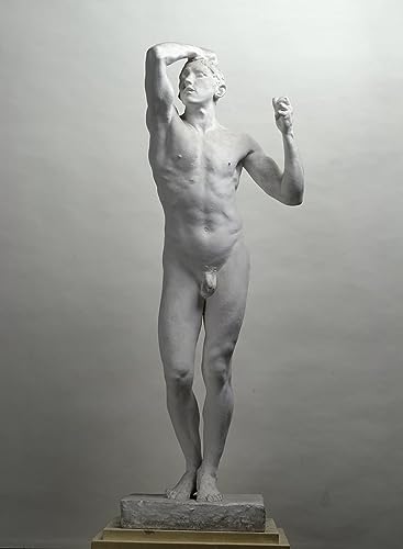 Toile Auguste Rodin l'âge d'airain 60x90cm de style nordique pour déco chambre