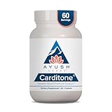 Ayush Herbs Carditone - Natural Heart Health Supplement for Women & Men, Holistic Heart Support with Rauwolfia, Arjuna, Calcium, and Magnesium - 60 Servings