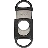 Xikar X8 Cigar Cutter, Stainless Steel Blades, Cuts Up to 70 Ring Gauge, Black