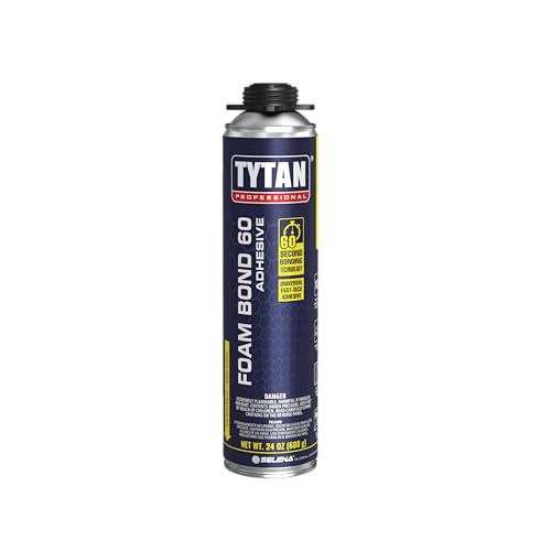 Foam Bond 60 24 oz Polyurethane Adhesive – Fast-Tack, 60-Second Drying, DIY Glue for Foam Panels,...