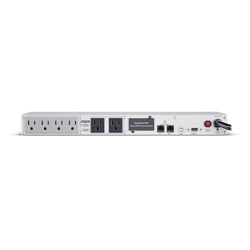 Image of CyberPower CP500PFCRM1U PFC Sinewave UPS Battery Backup and Surge Protector