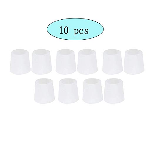 DYKOOK Pinky Toe Sleeves, Gel Little Toe Protectors 5 Pairs/Pack, Toe Sleeve Cover for Corns, Callus Cushion, Bunion (S)