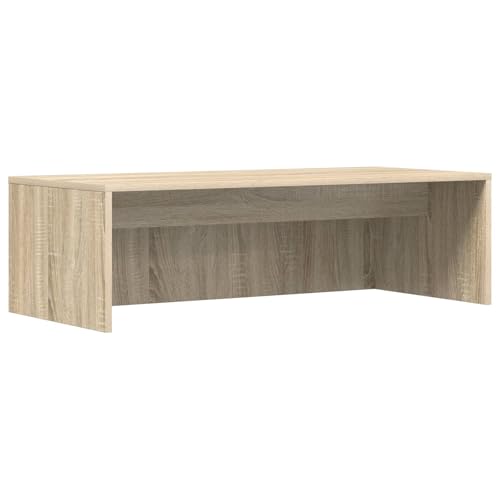 vidaXL Escritorio Montado en la Pared Roble Sonoma 100 x 45 x 30 cm, Escritorio Flotante Rectangular Moderno, Mesa de Madera Resistente, un Espacio de Trabajo Estiloso y Compacto